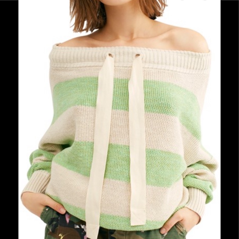 Free People Cassidy Off Shoulder Sweater